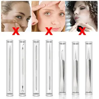 

Stainless Steel Blackhead Remover Needles Acne Clip Face Skin Care Tools Pimple Blemish Comedone Acne Extractor Remover Tool