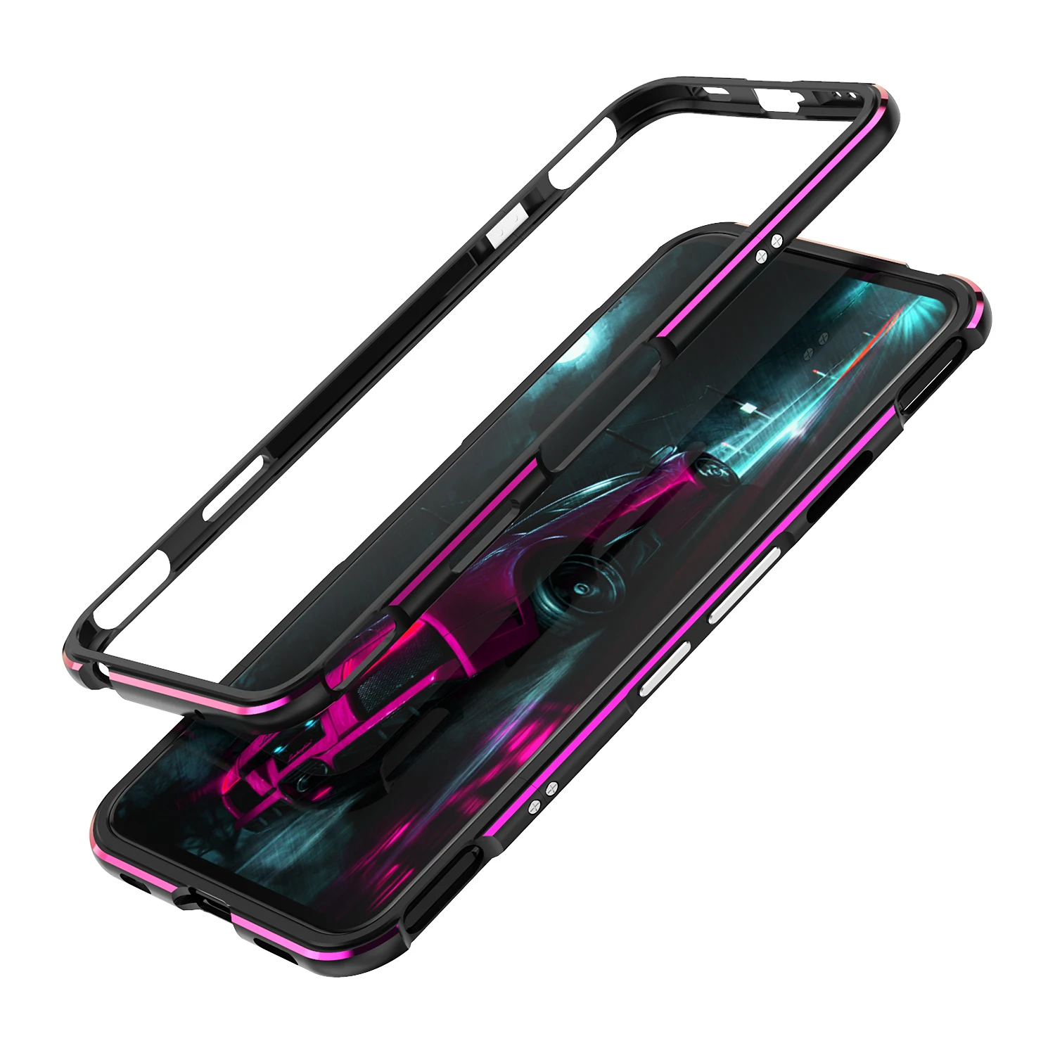 Глобальная версия чехол для телефона Nubia Red Magic алюминиевый металлический бампер