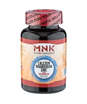 

MNK Calcium Magnesium Zinc Vitamin D3 120 Tablets