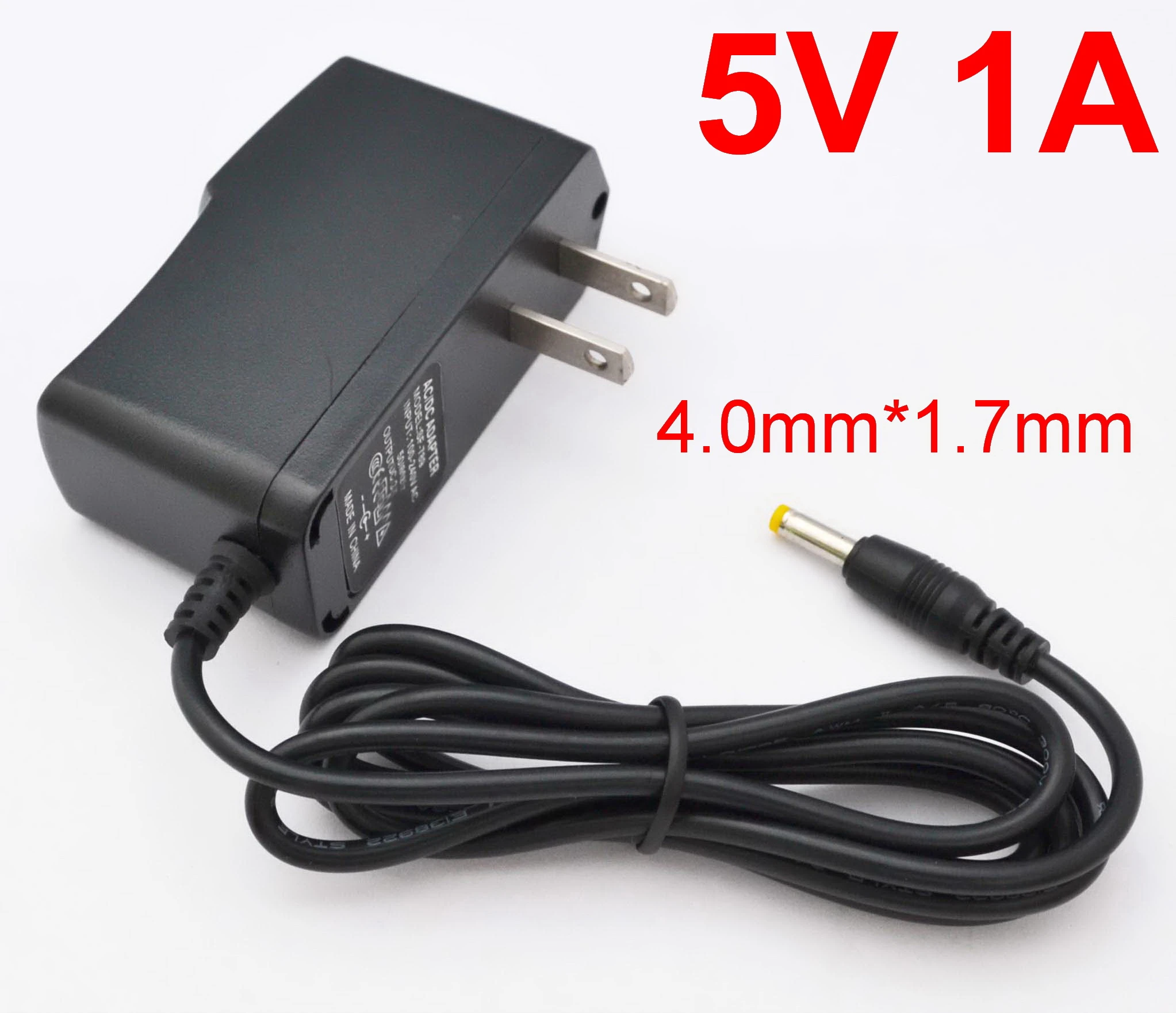 100pcs 5v 1a Universal Ac Dc Power Supply Adapter Wall Charger Us Plug