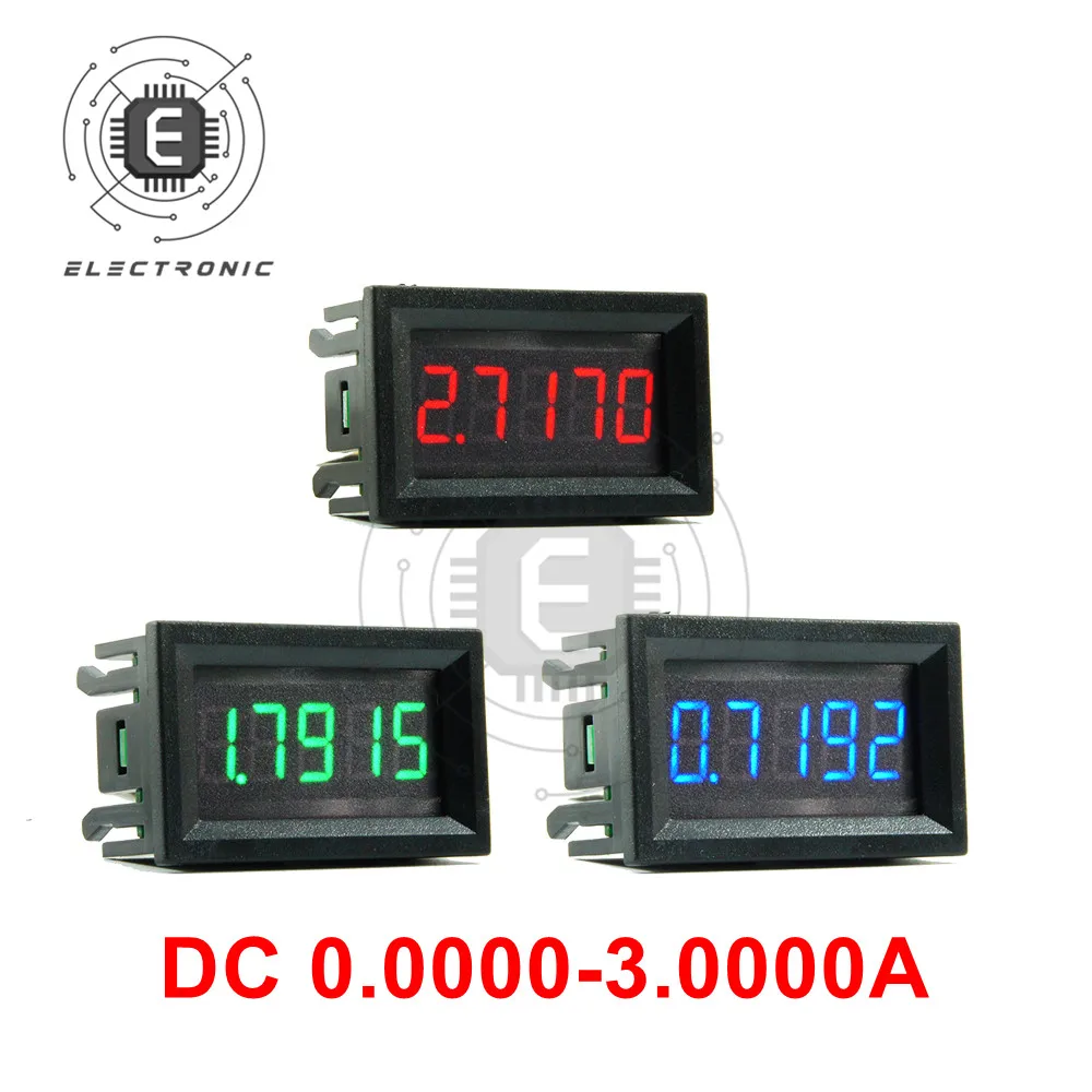 0,56 Zoll Vierdraht Fünfstelliges hochpräzises DC-Digitalamperemeter DC 0,000000-3,0000 A Stromtester Messgerät – Detail 4