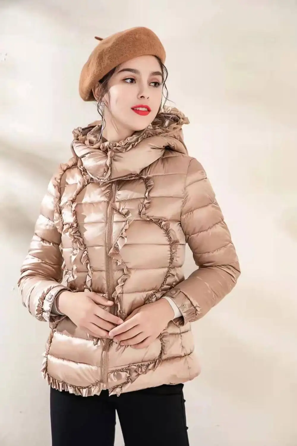 AH11228, модные женские пальто и куртки,, подиум, Роскошные, известный бренд, Европейский дизайн, вечерние, стильная женская одежда