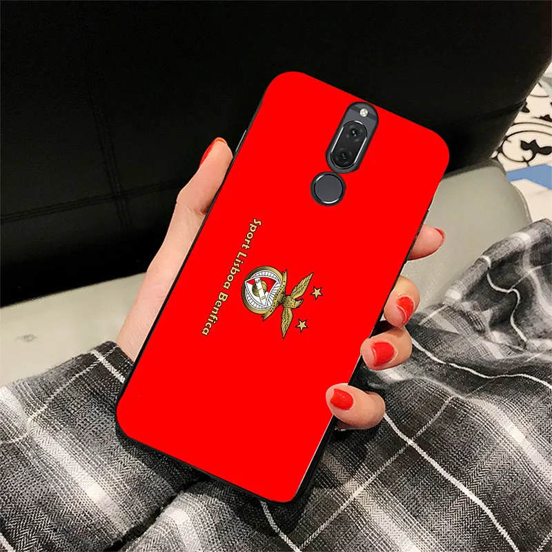 Чехол для телефона для Benfica FC чехол huawei P8 чехол P9 P10 P20 P30 Pro черный мягкий ТПУ DIY чехол для Honor 8 9 Honor 20 V10 Y5 Y6 Y9 Y7