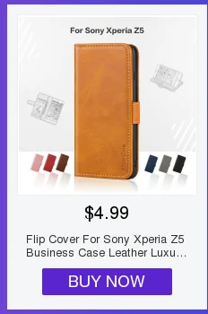 Чехол для телефона из искусственной кожи для Sony Xperia Z5 Xperia Z4 бизнес чехол для Sony Xperia Z5 Премиум Флип книжка чехол силиконовый задняя крышка