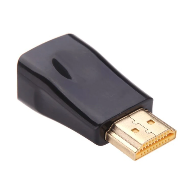  Portatile Ad Alta Definizione (HD) HDMI Maschio a VGA Femmina Video Adattatore del Convertitore per