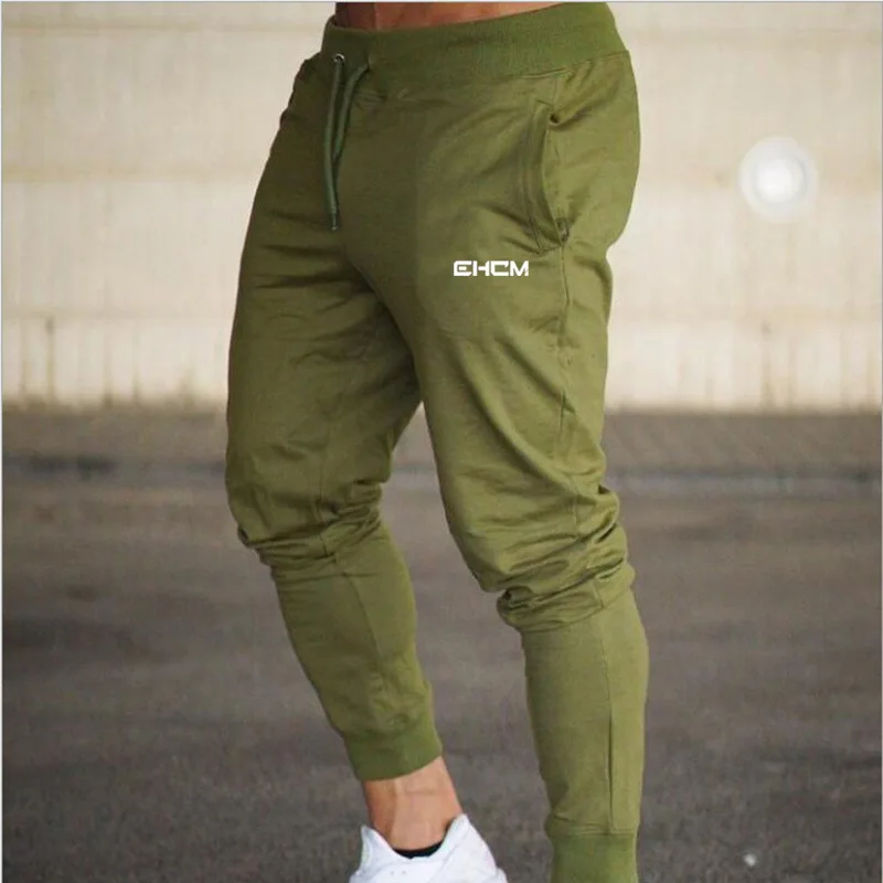 joggers men pantalon Solid sweatpants gray thin skinny pants ropa hombre tracksuit casual trousers gym spodnie dresowe fitness running track pants