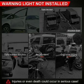 

Strip Door anti-collision light ​ Anti-Collision 4x Door Open Warning LED