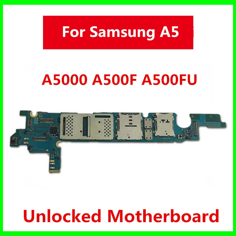 Original Motherboard for Samsung Galaxy A5 A520F A500F A500FU A510F A530F Unlocked with Full chips Logic Main Board | Мобильные