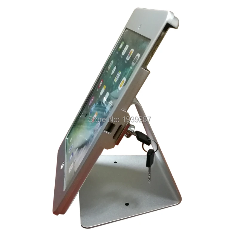 Для 10,2 iPad и 10,5 iPad air/Pro secuirty dekstop дисплей стенд с замком металлическая специализированная рамка Настольный держатель