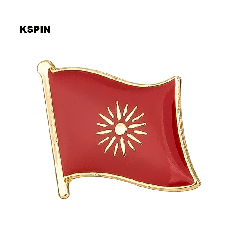 KS0117 Флаг значок брошь Natinal нагрудные булавки флаг нагрудные булавки значок с флагом страны 5 шт - Цвет: KS0117
