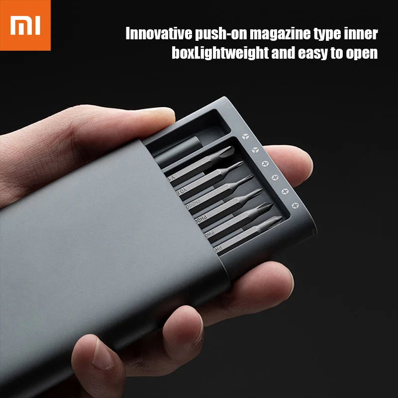 XIAOMI 24 In 1 Screwdriver Set Precision Magnetic Screw Driver Bits Hex Bit Handle Mobile Phone Repair Screwdrive Kit Tools | Инструменты