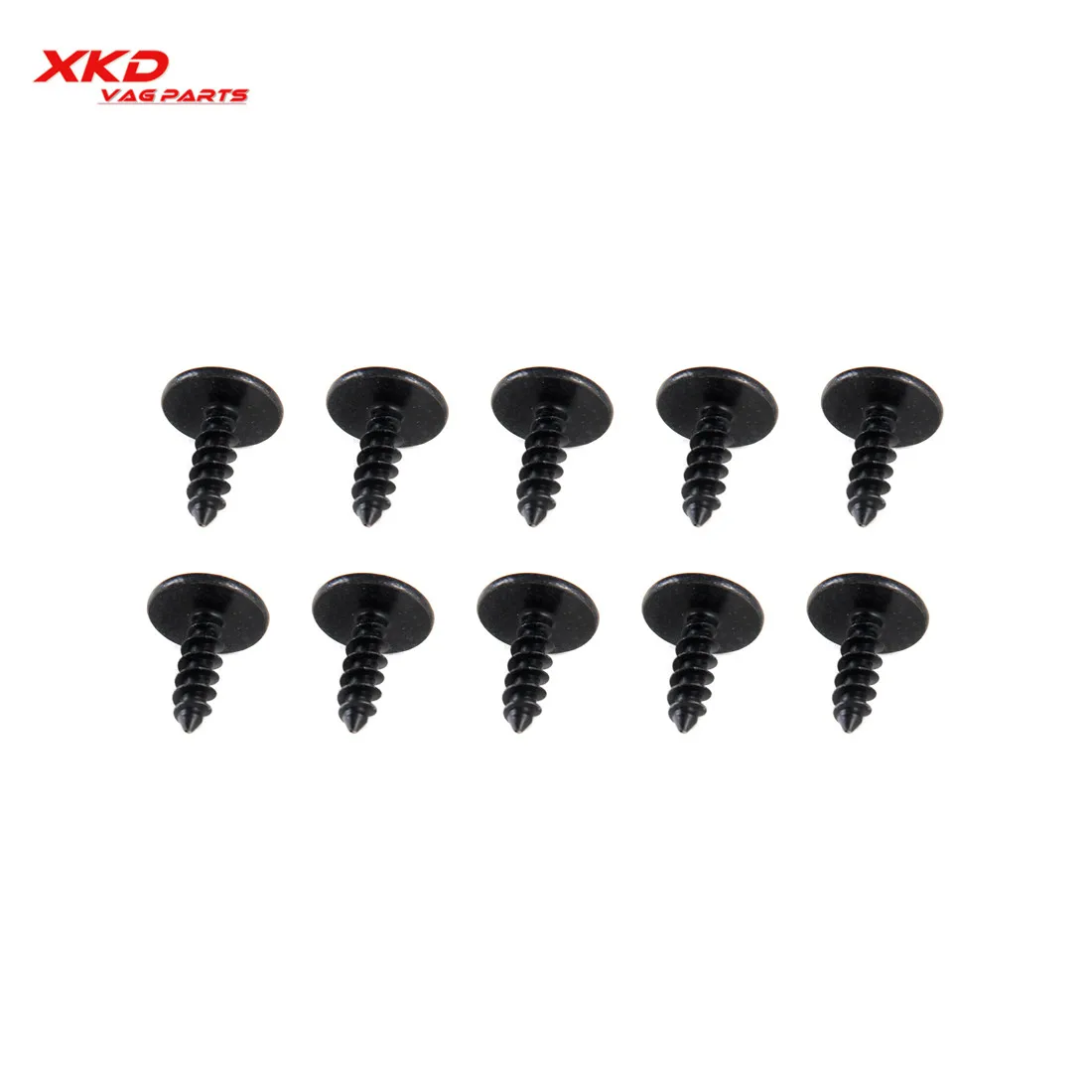 Couvercle de moteur 5x16mm, 10 pièces, protection contre les éclaboussures,  sous-plateau, jupe de pare-choc, vis Torx, Clips de fixation pour Golf -  AliExpress