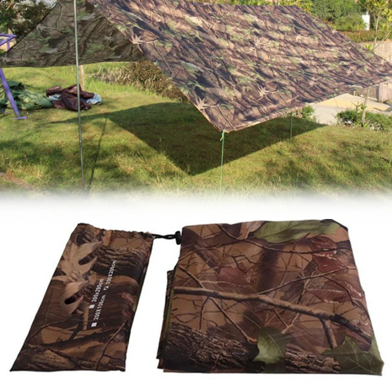 Waterproof Sunshade Camping Tent Outdoor Ultra Light Large Polyester