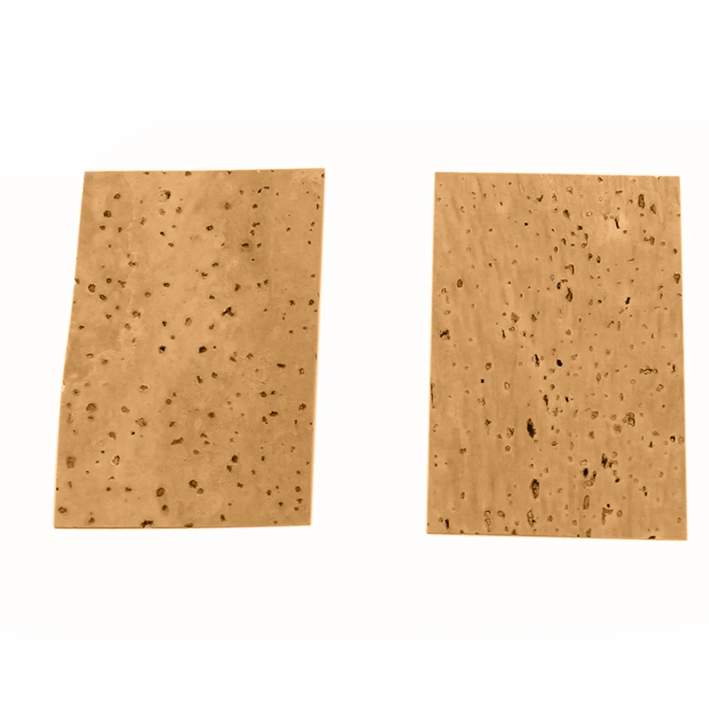 

2Pcs Saxophone Accessories Neck Cork Sheet 2Mm Soprano Tenor Alto Saxophone Clarinet Joint Natural Neck Cork Sheet Natural Kit