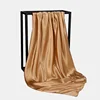 107182-8df5cc.jpg Foulard Hijab en Satin de Couleur Unie pour Femme, Châle Carré de 90cm pour Cheveux