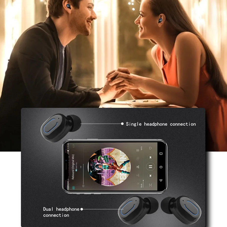 TROP WEILING 5,0 Bluetooth наушники TWS 3D стерео беспроводные наушники с двойным микрофоном наушники USB зарядное устройство fone de ouvido