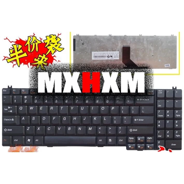 MXHXM клавиатура для Lenovo G550 G550A G555AX B550 B560 B560A G555A US макет | Компьютеры и офис