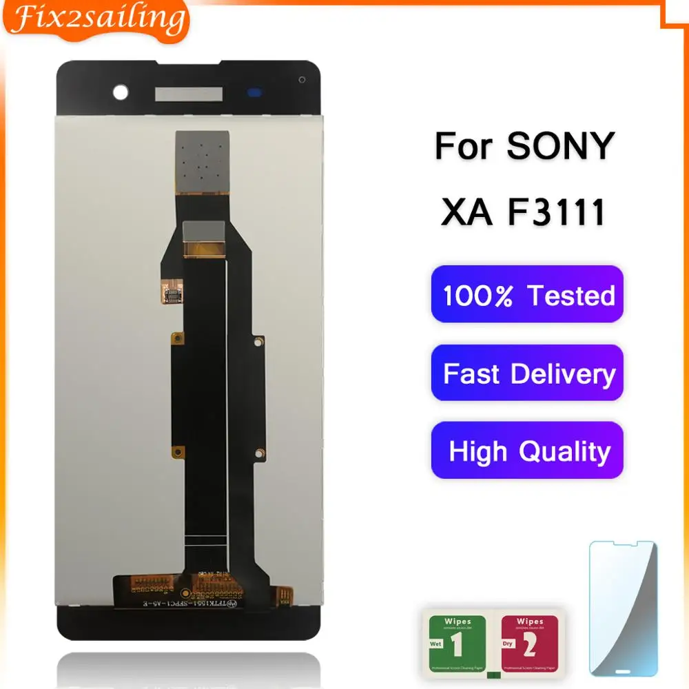 ЖК-дисплей для SONY Xperia XA сменный сенсорный экран Sony F3111 F3112 F3116 5 0'' | Мобильные