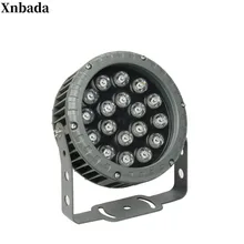 Светодиодный проекционный фонарь 9 Вт 18 Вт заливающий свет инженерно-светильник садовое освещение уличный прожектор света маленький LED-светильник на открытом воздухе