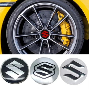 

4pcs/set 56.5MM Car Wheel Hub Center Sticker Decoration For SUZUKI Swift SX4 Jimny Samurai Vitara xl Alto Liana Auto Styling