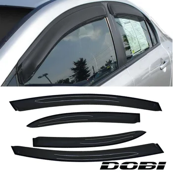 

4pc Sun/Rain Guard Vent Shade Window Visors For 06-11 Honda Civic 4-Door Sedan