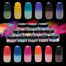 Nails Art Dip порошок для ногтей Блеск для ногтей голографический лак для маникюра сухой хромированный пигмент погружающийся порошок p24