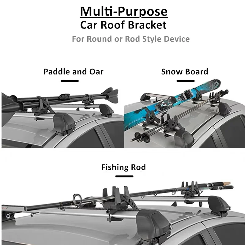 ALWAYSME Multi Purpose Car Roof Basket or Cross Bar Mount Holder