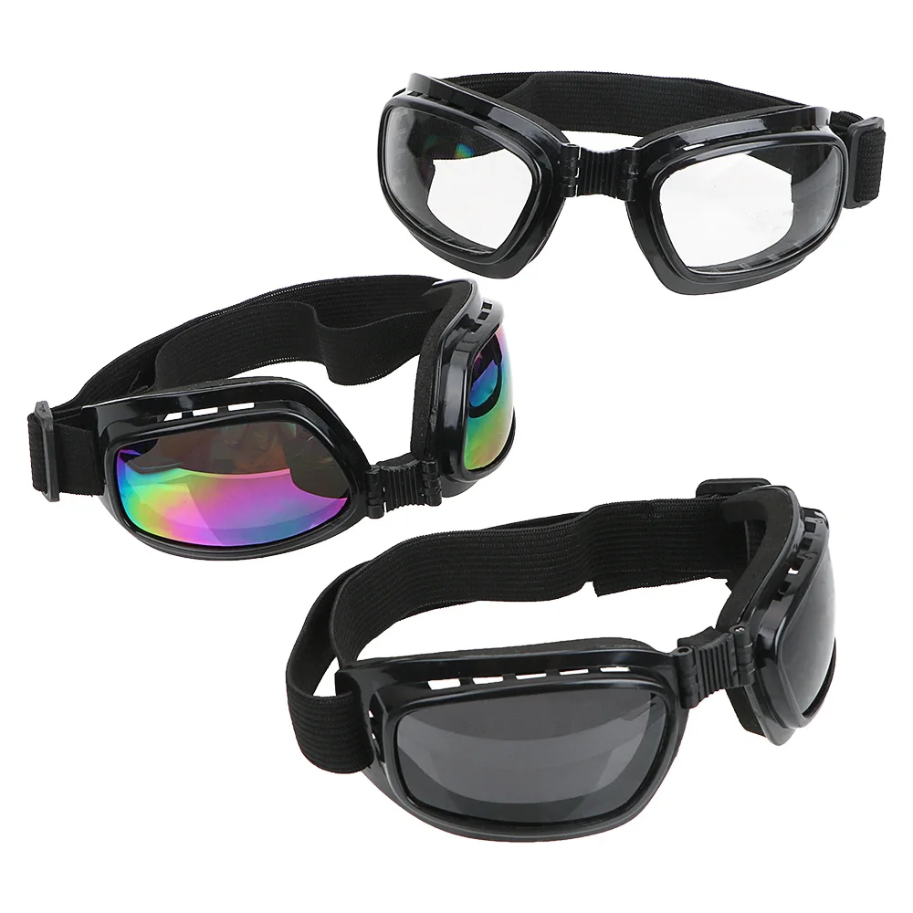 3 color Multifunctional Motorcycle Glasses Anti Glare Motocross Sunglasses Sports Ski Goggles Windproof Dustproof UV Protection