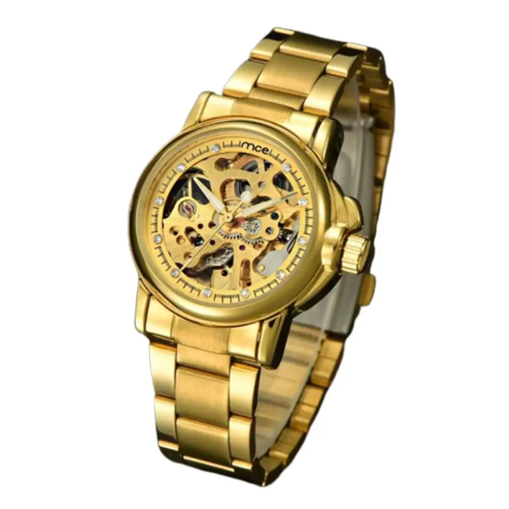 

Business Female Mechanical Watch Fully Automatic Stainless Steel Mechanical Watch Female Watch Stainless Steel Bracelet