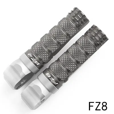 Высококачественные Задние подножки мотоцикла с ЧПУ для Yamaha FZ1 FZ01 FZ 1 2006-2012 FZ8 FZ08 FZ 8 2011-2013 - Цвет: FZ8 titanium