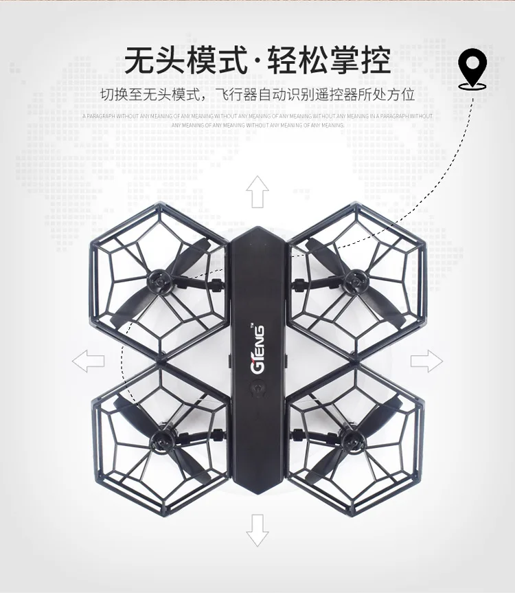 Ваш Teng T908w новые продукты WiFi изображения Дрон с передачей для аэрофотосъемки DIY сборка дистанционного управления четырехосный самолет