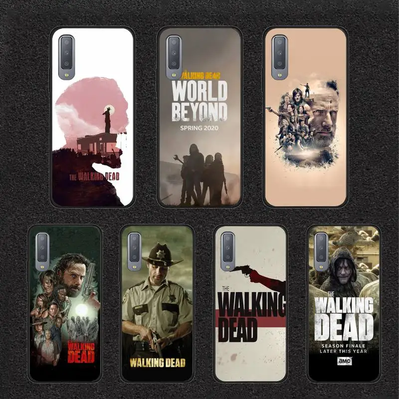 Ходячие мертвецы чехол для телефона Coque Samsung A51 Galaxy A10 A20 A30S A40 A50 A70 A71 Note 8 9 10 Мода |