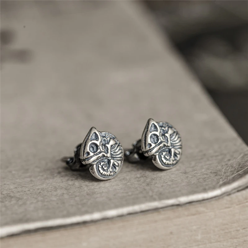 Boucles d'oreille animales vintage