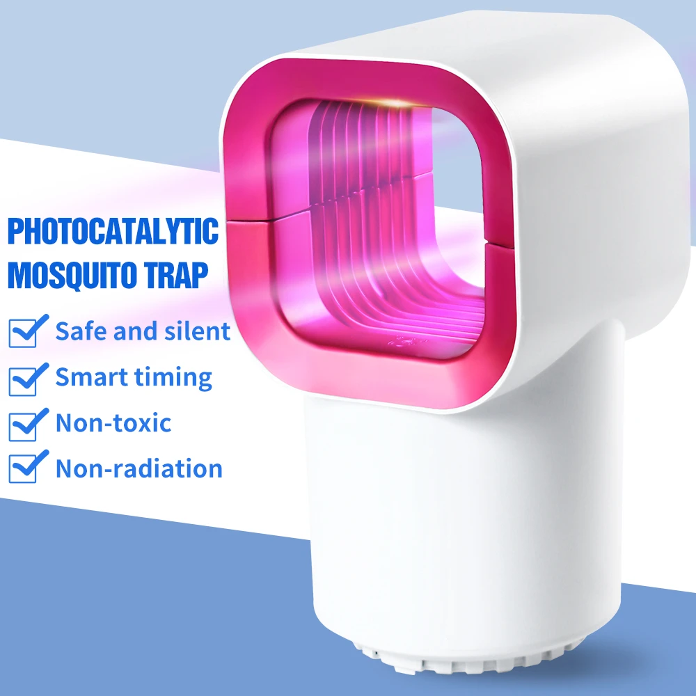 USB Led Mosquito Killer Lamp 5V Mata Mosquito Ultraviolet Bug Zapper Light Anti Mosquito Killer Lamp Led Insect Trap Lamp 15W
