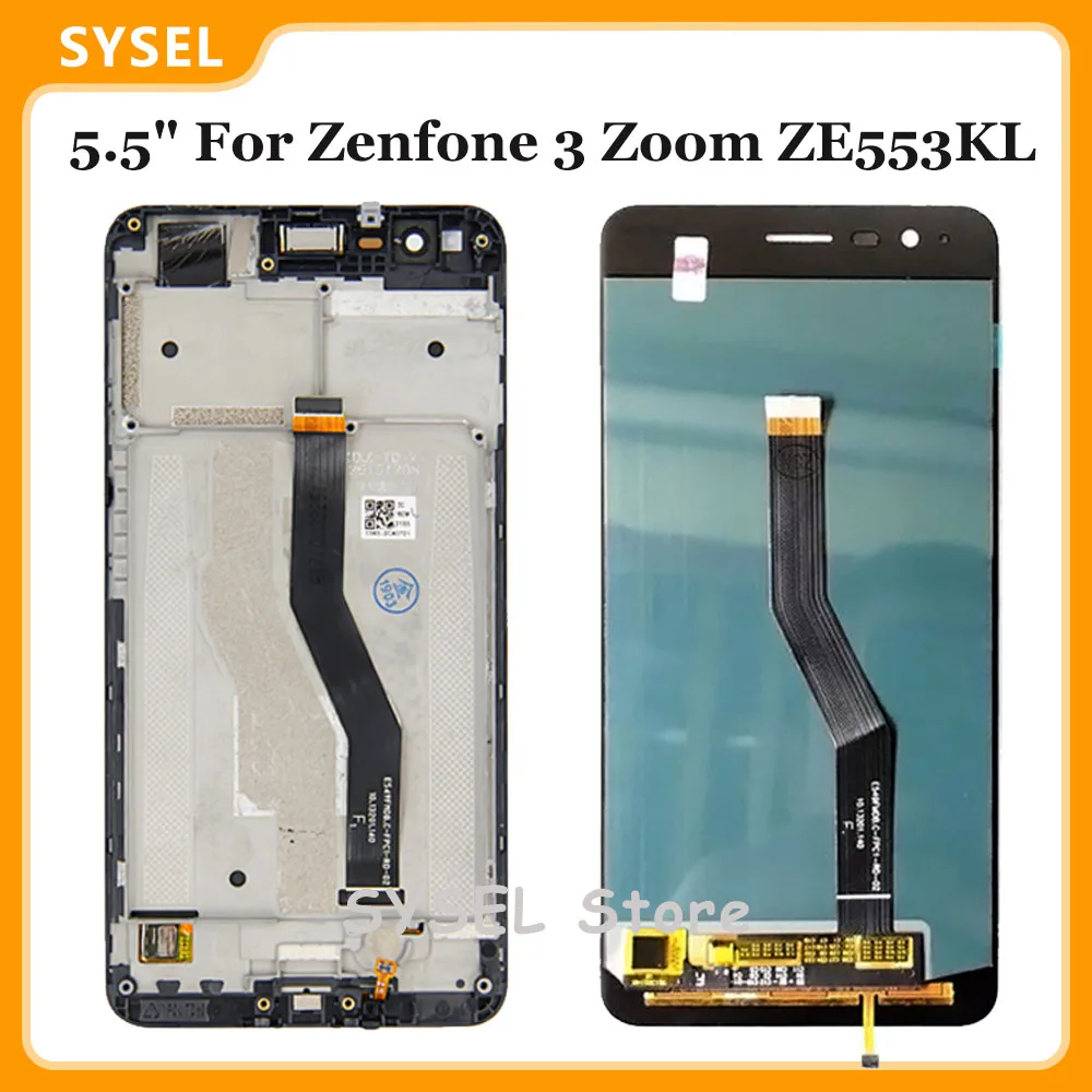 ЖК дисплей с сенсорным экраном и дигитайзером в сборе для ASUS ZenFone 3 Zoom ZE553KL замена