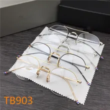 Ручная работа, ретро оправа для очков для мужчин и женщин, подходит ко всему, TB903, близорукость, очки для чтения с оригинальной посылка, очки Oculos