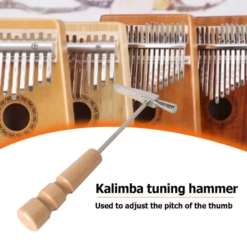 Молоток Kalimba для настройки портативный молоток с деревянной ручкой всех размеров