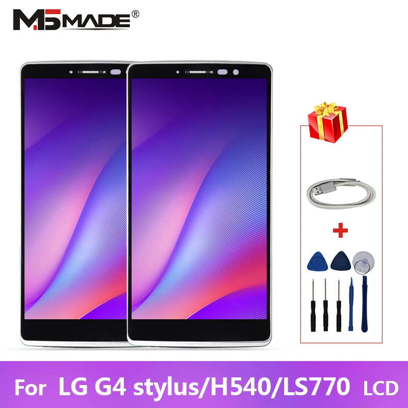5," стилус для LG G4 H540 lcd сенсорный экран дигитайзер Запчасти для дисплея для LG H542 LS770 H631 H635 с рамкой