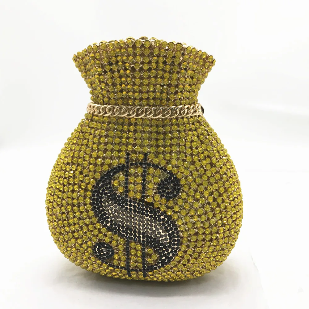 

Evening Clutch Bags Women Party Purse Luxury Diamante Bridal Soiree Bag Packet Ladies Prom Monedero Banquet Style A14-1