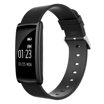

N108 Smart Bracelet with Tempering Glass Screen Fitness Tracker Blood Pressure/Heart Rate Monitor 0.96 Inch OLED