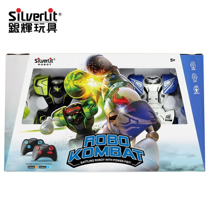 

Children Smart Remote Control Toy Boxing Fighting Double Battle Robot Boy Toy Double Set