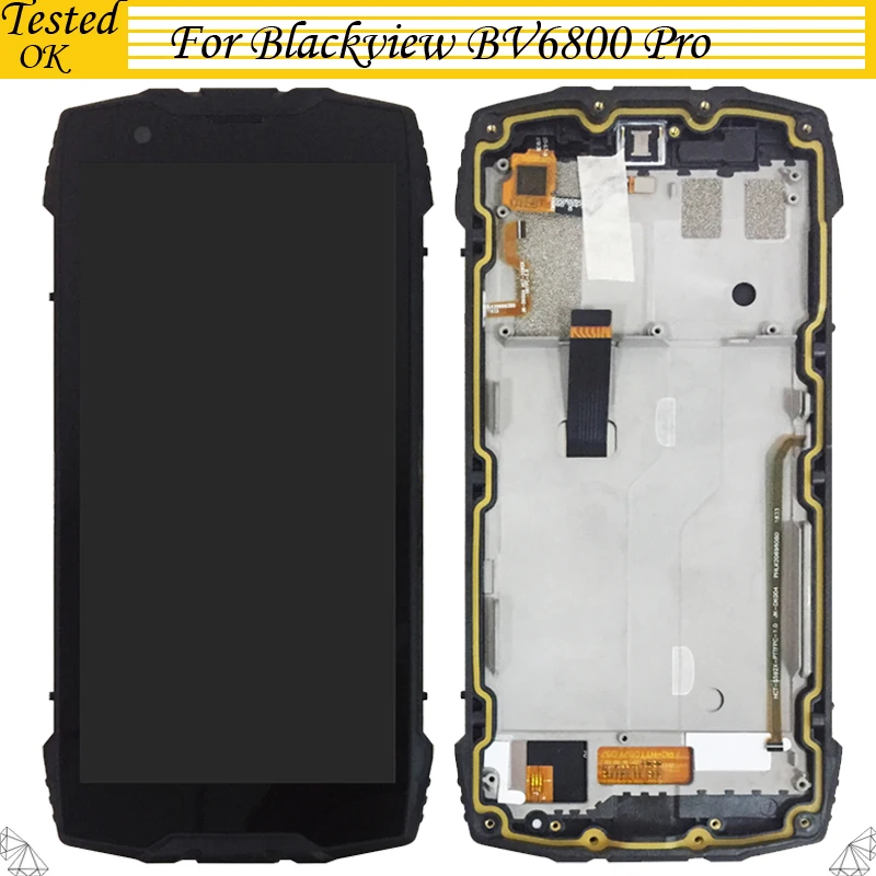 

5.7inches For Blackview BV6800 Pro Lcd Display With Touch Screen Digitizer Assembly Spare Parts With / Without Frame