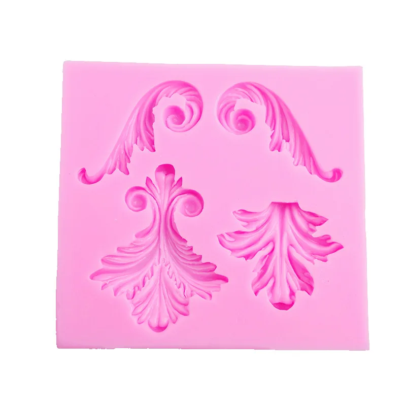 

Retro Silicone Molds 3d Wall Panel Mould Design DIY Concrete Retro symmetrical European pattern Fondant Clay Mold