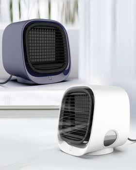 

Air Conditioner Air Cooling Humidifier Portable Air Purifier For Home Office Room 3 Speed Desktop Quiet Air Conditioning Cooling