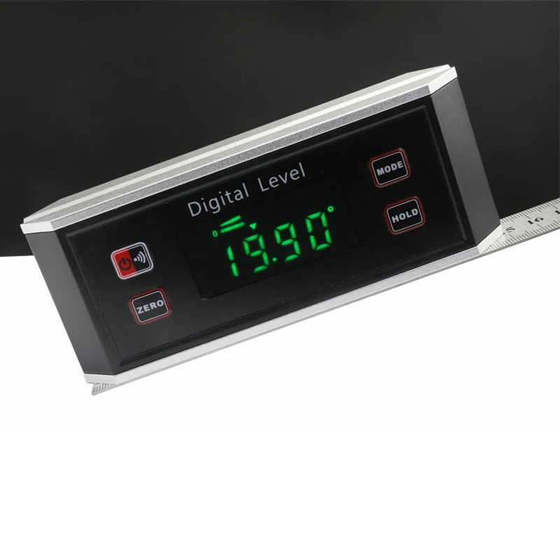 6inch Digital level Electronic Protractor inclinometer with magnet illuminate Level Angle meter Gauge Level Box Inclinometer 2