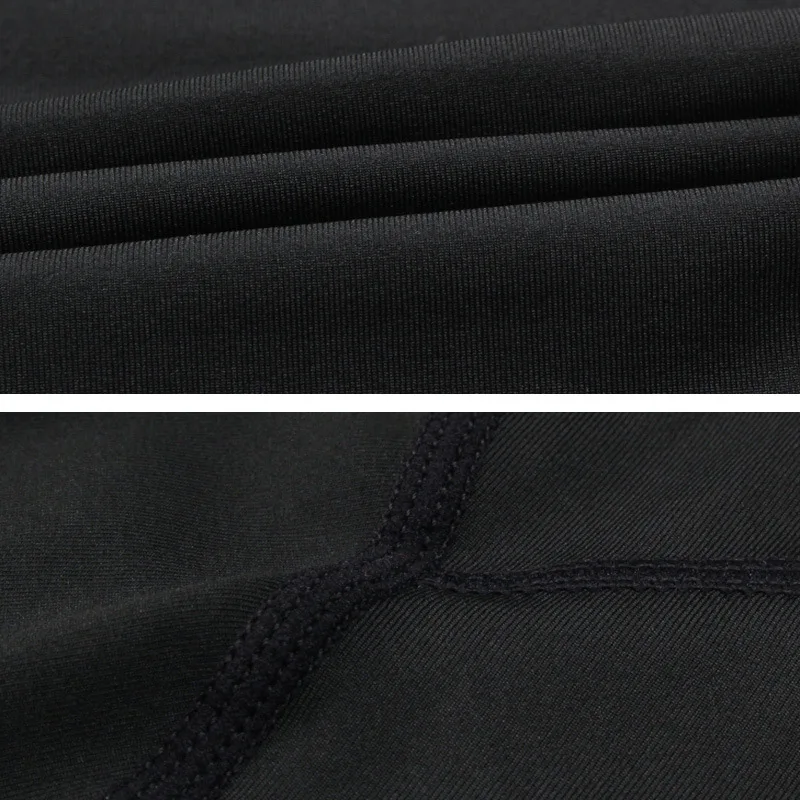 Sports Leggings Compression Pants Men's Sports Pants Elastic Running Trousers Compression Gym Fitness Tights Exercise Training Leggings Breathable Quick Dry Sweat