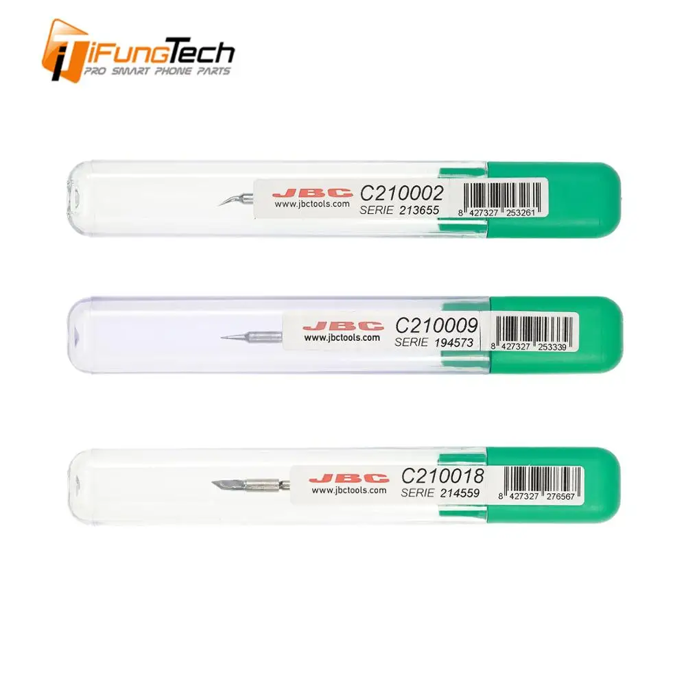 Серия JBC C210 паяльный наконечник C210002 C210018 C210009 паяльная ручка для JBC C210 паяльная станция сварочная работа