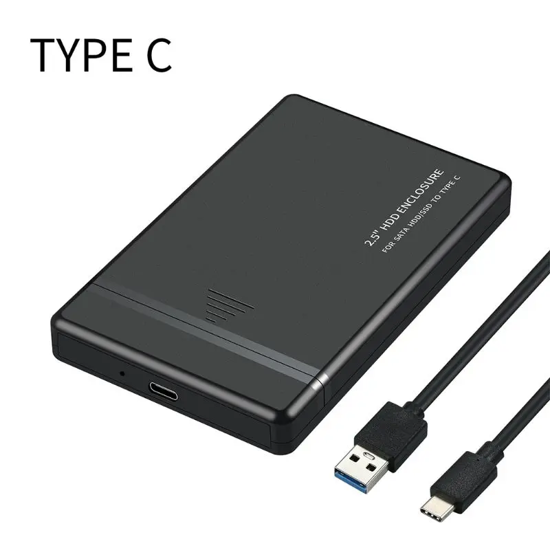 Портативный 2 5 дюймов USB 0/3 1 Тип-C жесткого диска внешний жесткий диск чехол |