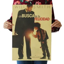 [B258] Xingfulai стук Ностальгический ретро плакат из крафт-бумаги экран для помещений кафе декоративная живопись