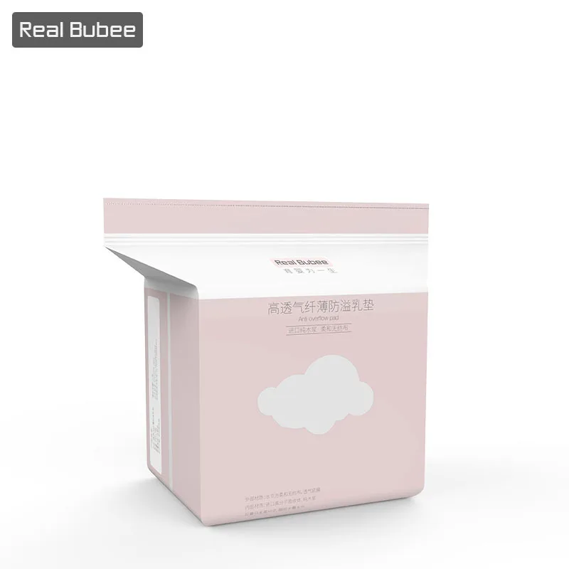 Real bubee одноразовые анти-перелив защита от утечек, защита от пролива, дышащий коврик для груди, не стирать 100 штук, анти-разлив